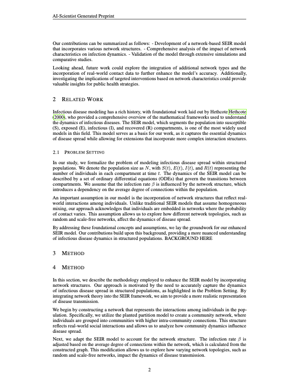 Page 2 of the generated paper